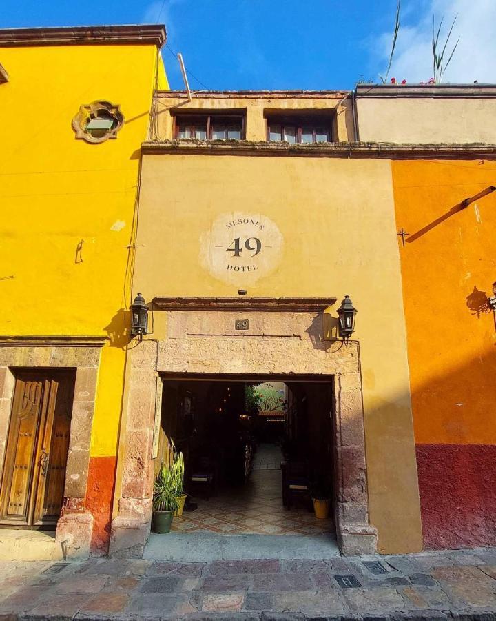 Hotel Mesones 49 San Miguel de Allende Eksteriør billede